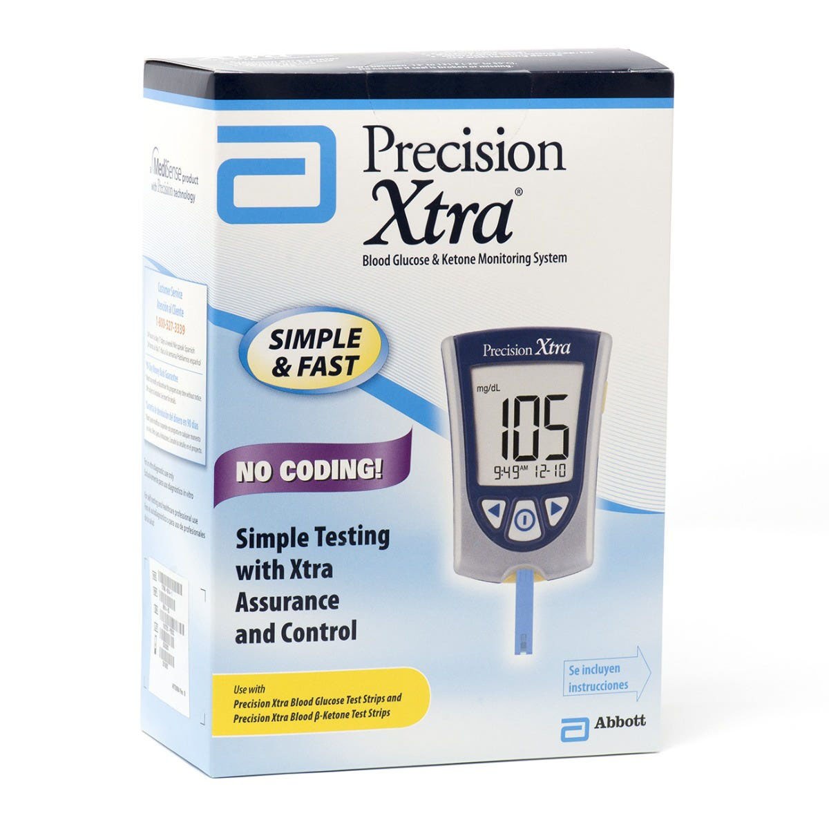 Precision Xtra Blood Ketone Test Strips