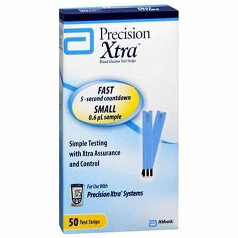 Precision Xtra Blood Ketone Test Strips (Box of 10)